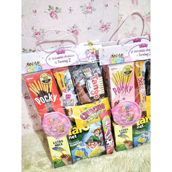 Paket snack ultah YUPI || Snack Ultah anak || Paket snack ultah murah || Snack ulangtahun surabaya