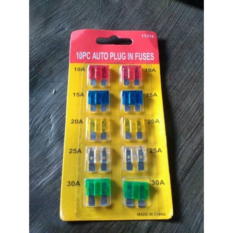 [1 SET] Fuse Blade / Sekring Tancap Kecil