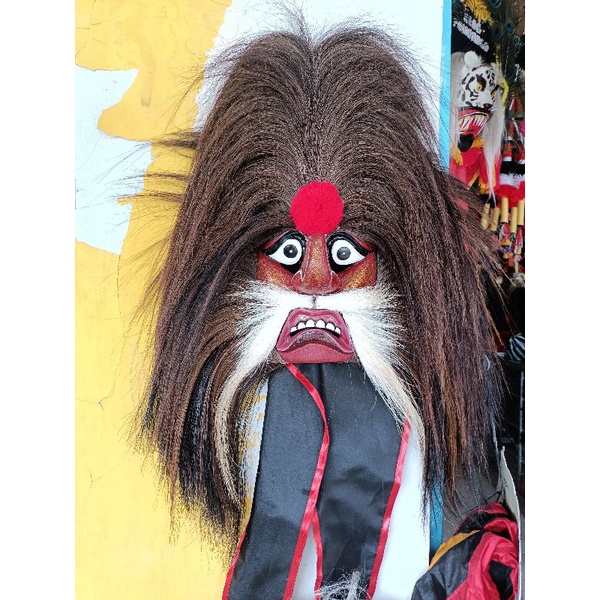 Bujangganong / topeng bujangganong / topeng ganongan / ganongan fuuul rambut kuda