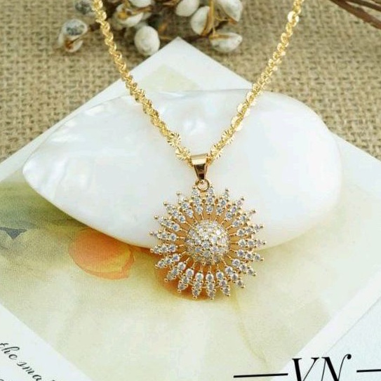 Kalung Liontin Matahari Xuping Gold 3011d