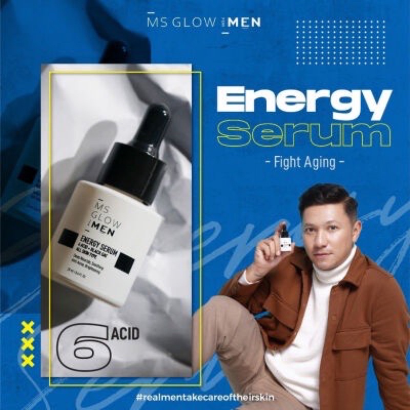 MS GLOW FOR MEN SERUM