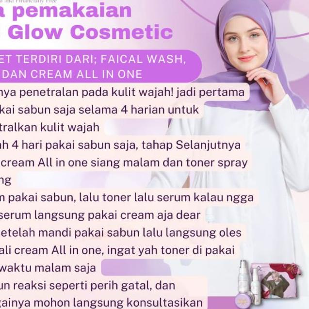  CREAM RCB GLOW (STEP 1) ORIGINAL 1 CREAM UNTUK PEMAKAIAN SIANG MALAM