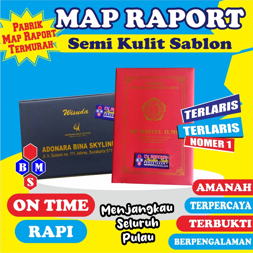 

MAP RAPORT K13 / MAP IJAZAH / MAP SEMI KULIT SABLON (CUSTOM)