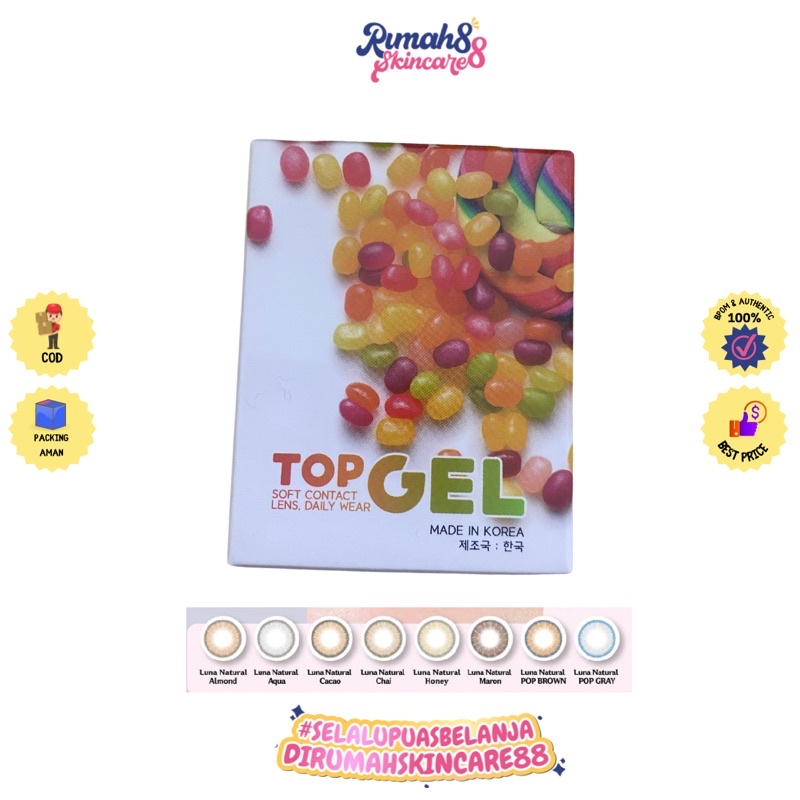 TOP GEL Softlens By EOS Sole 14.5MM