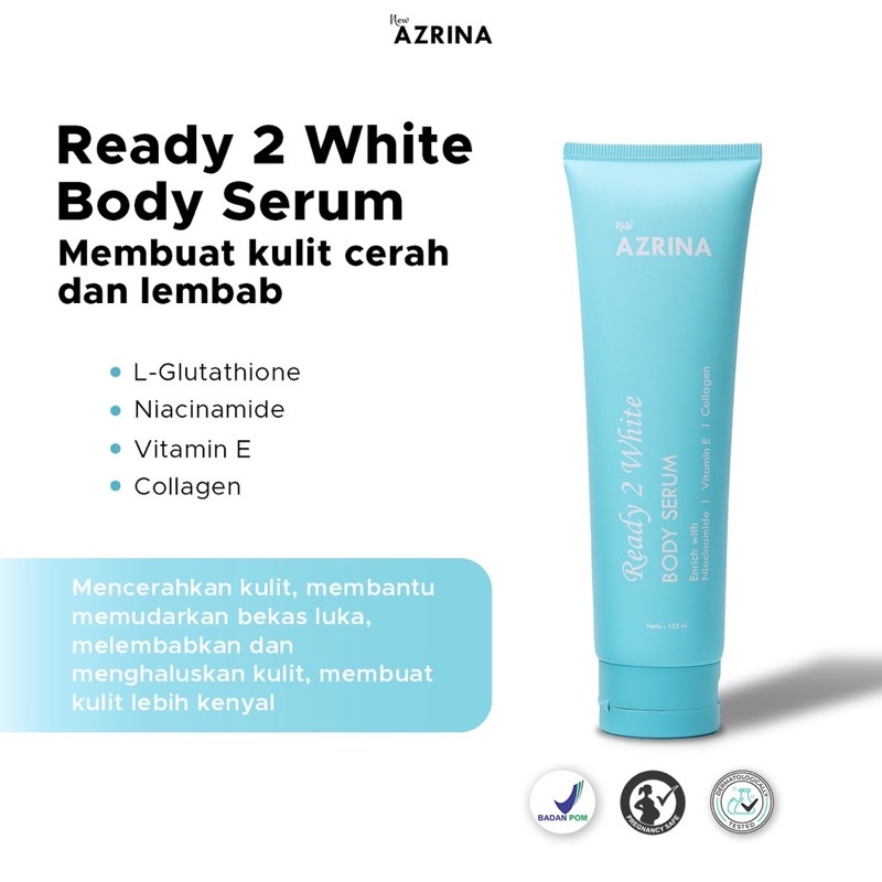 Azrina Ready 2 White Body Serum