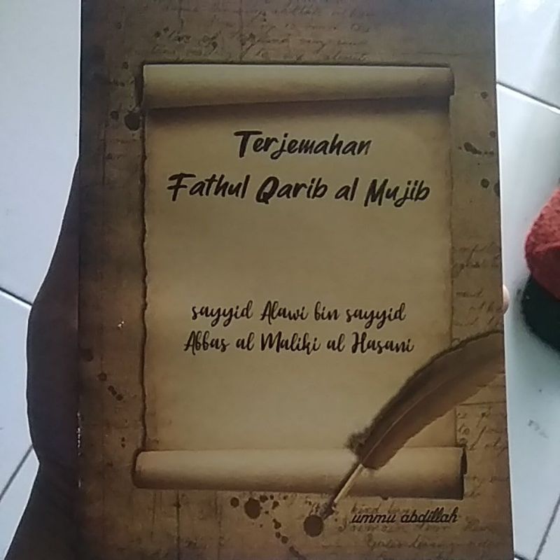 terjemah kitab hadist Fathul qorib Al mujib