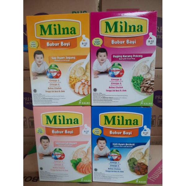 Milna bubur reguler 8+