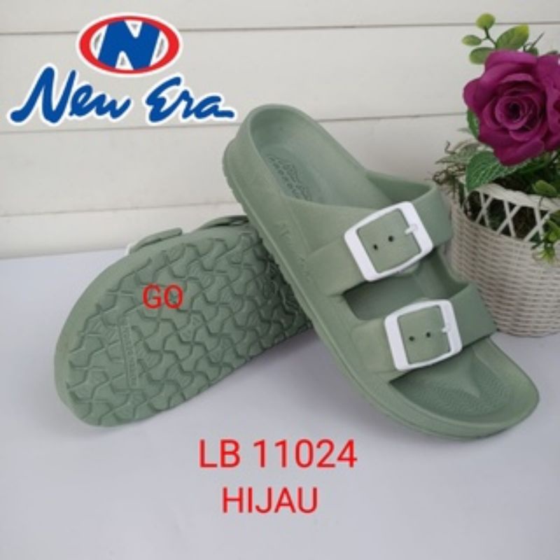 Sandal Slop Gesper Wanita Remaja Dewasa New era