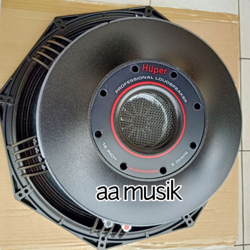 COMPONENT SPEAKER HUPER 18INCH S18L1001A COIL 5 INCH ORIGINAL