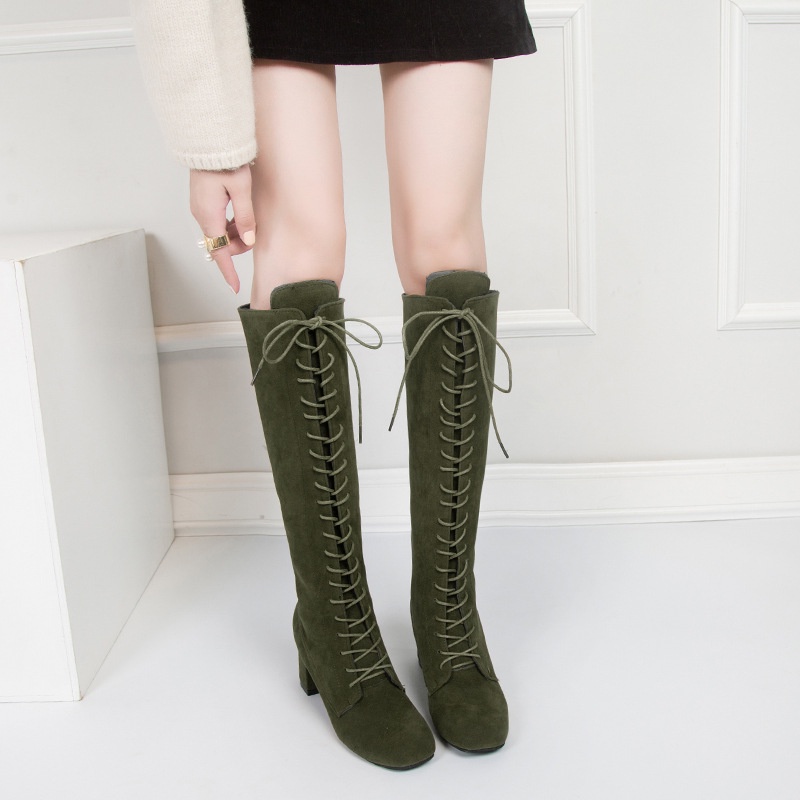 ✅PINKEY P113 Sepatu Boots Panjang Flat wanita Fashion Import