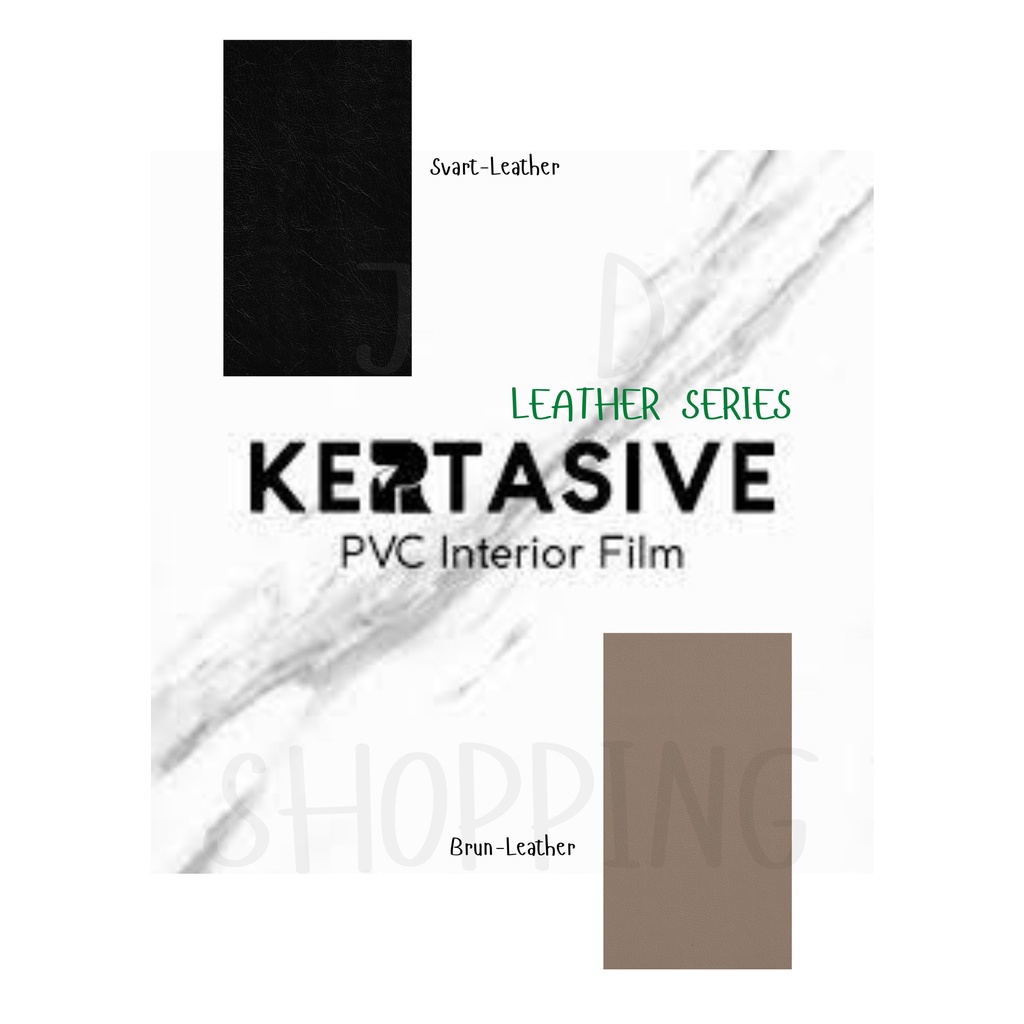 KERTASIVE PVC INTERIOR FILM - LEATHER SERIES (METERAN) (ROLL)