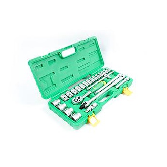 TEKIRO SC-SE0615 1/2&quot; DR. SET 12 PT 8 - 32 MM (TB PLASTIK) (SM) 24 PCS