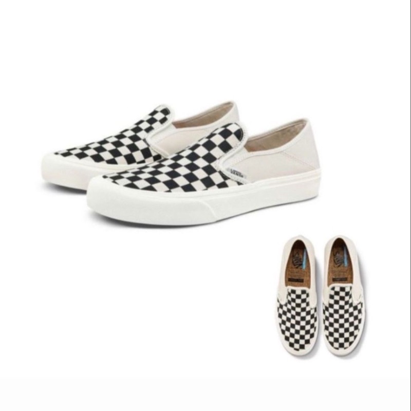 VANS SLIP ON SF ECO THEORY CHEKC/WHITE