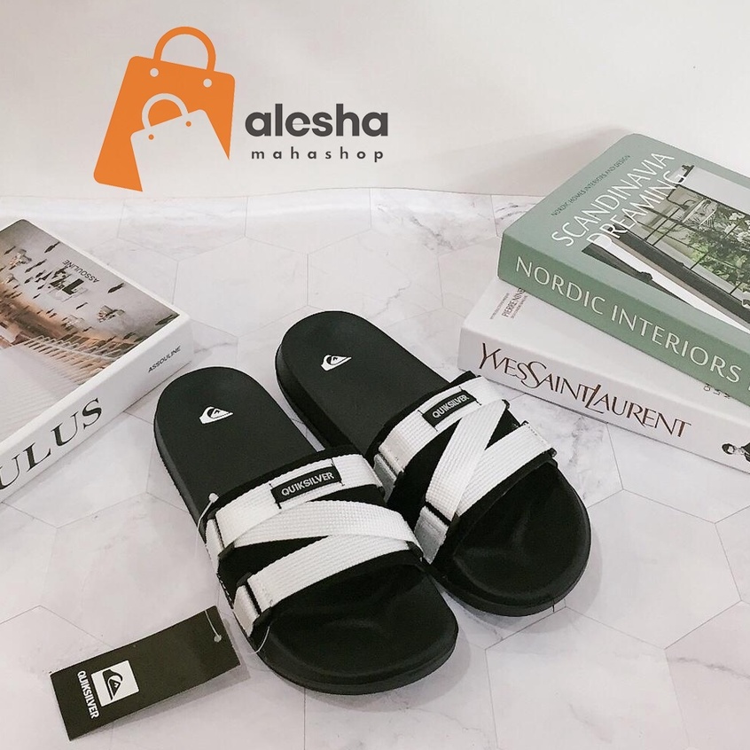 Sandal Slide pria Sendal Casual Original Perekat Bahan Empuk