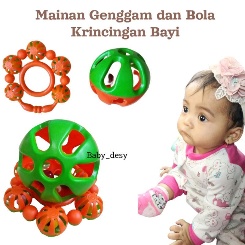 MAINAN KRINCINGAN GENGGAM DAN BOLA BAYI SNI