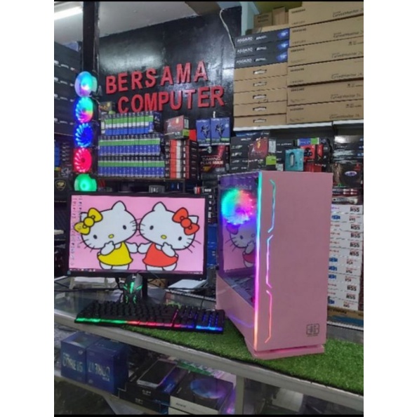 Satu Paket PC gaming Core i7  |Ram 16gb | Ssd 120 gb | Hardisk 1Tera| Monitor 22in |Siap pakai