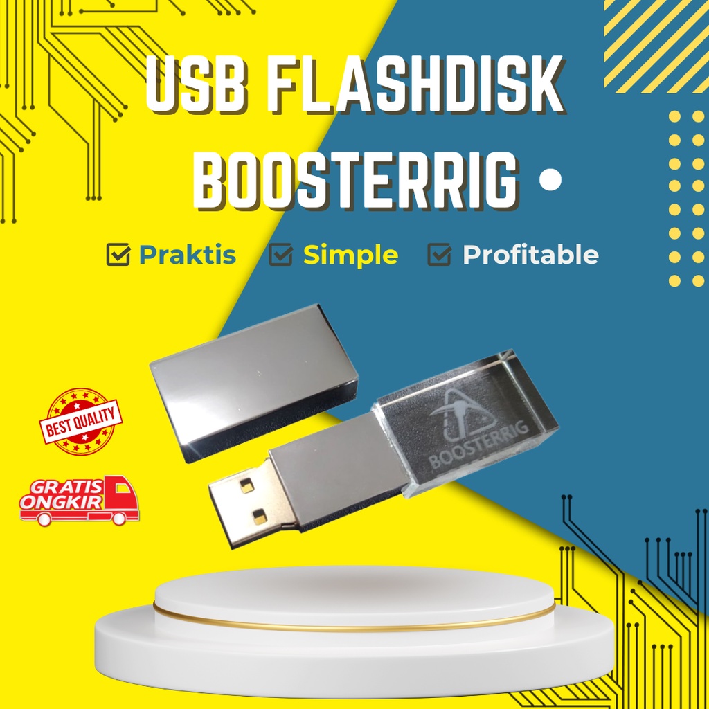 PAKET SIMPLE 2 USB MINING BOOSTERRIG AUTO CUAN ( Putih )