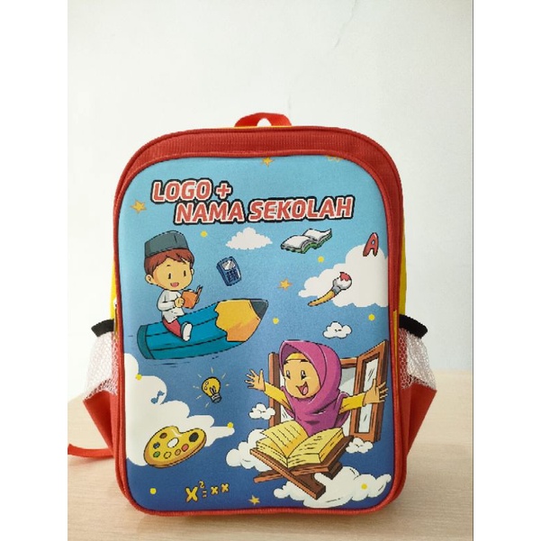 Tas Ransel anak TK/PAUD Custom