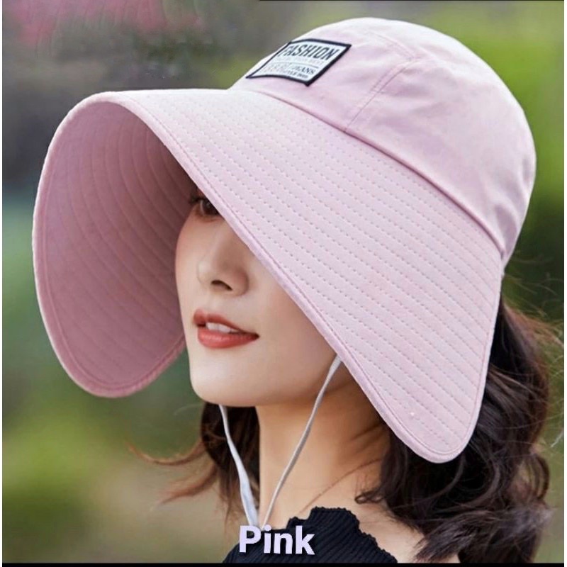 Topi Pantai Topi Lebar Lipat Pelindung Matahari