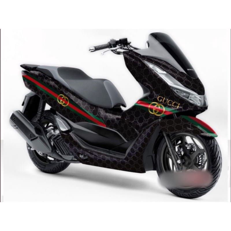 Sticker Decal Variasi untuk motor Honda PCX 160/150 cc Full body, Bisa ganti warna sesuai permintaan