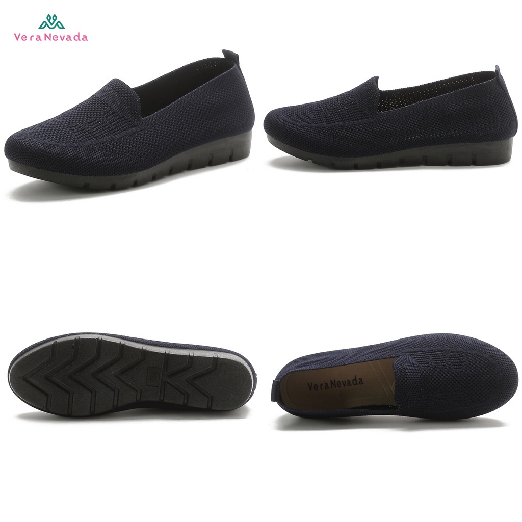 Ivony Seivona - A11 Vera Nevada Sepatu Flat Slip On Wanita Shoes