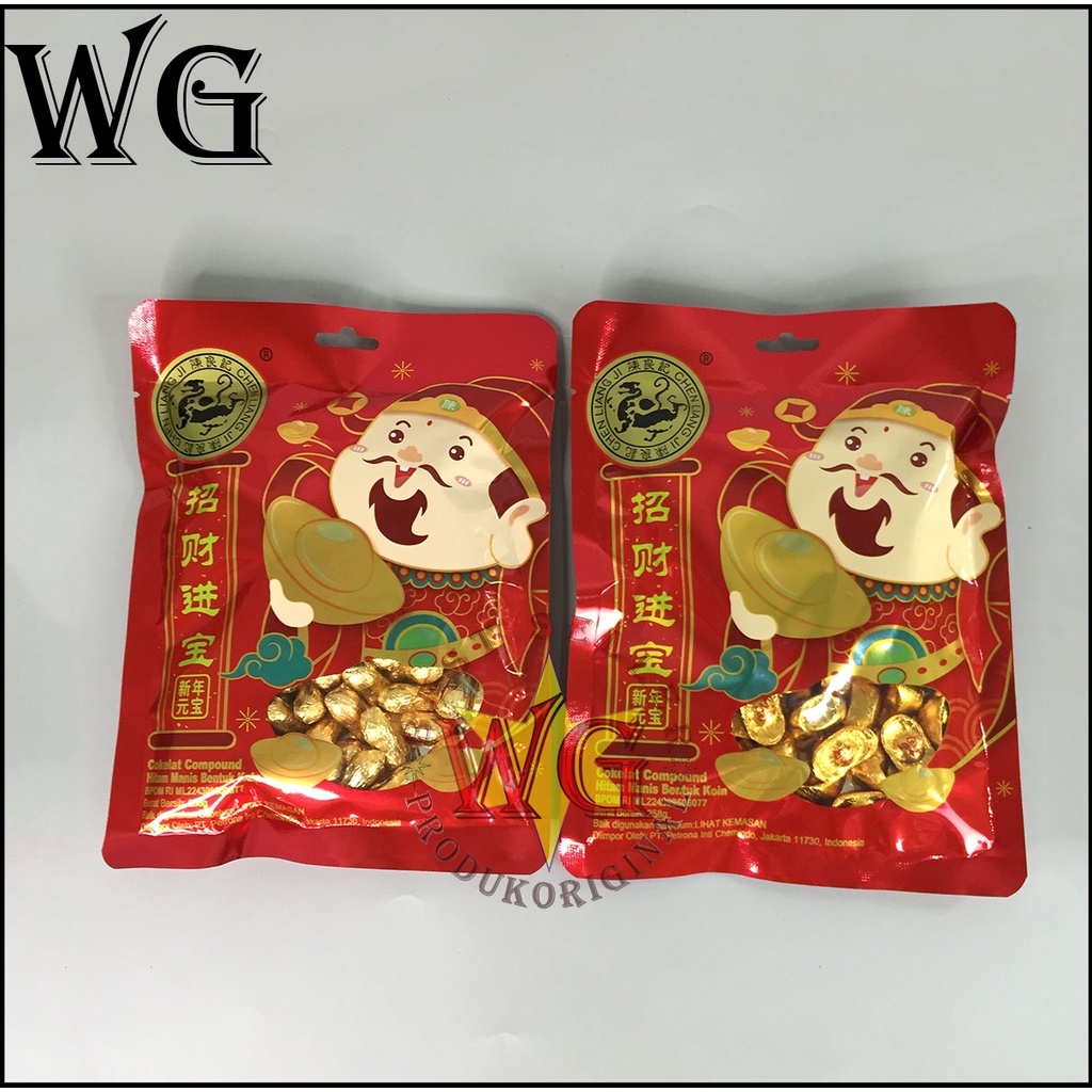 

Cemilan / Parcel Coklat / Coklat Emas Kemasan Refil 258 Gr / Halal