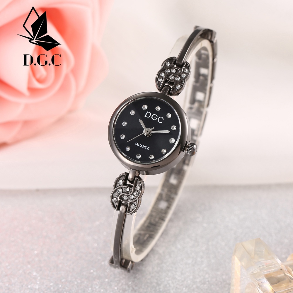 D.G.C✅Jam Tangan Wanita Kuarsa Wanita Diamond Import Fashion Titanium Cewek Quartz W244