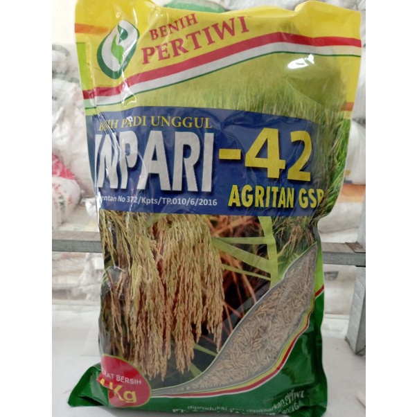 benih padi inpari 42 pertiwi 5kg exp 25-05-2026