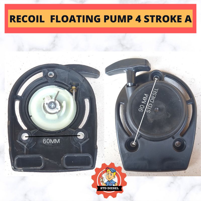 RECOIL FLOATING PUMP 4 STROKE 4 TAK MESIN SIRAM BAWANG