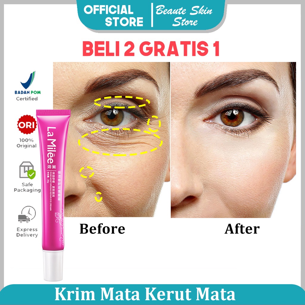 eye cream somethinc eye crem Krim Mata Anti-kerut Krim menghilangkan lingkaran hitam Krim Mata Mawar Esensi Melembabkan Dan Anti-penuaan Perawatan Pelembab Mata Mencerahkan Dan Memperbaiki Kulit Kusam Mengurangi Lingkaran