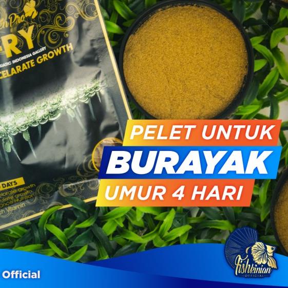 PELET IKAN CUPANG BETTA FISH - FRY UNTUK ANAKAN CUPANG