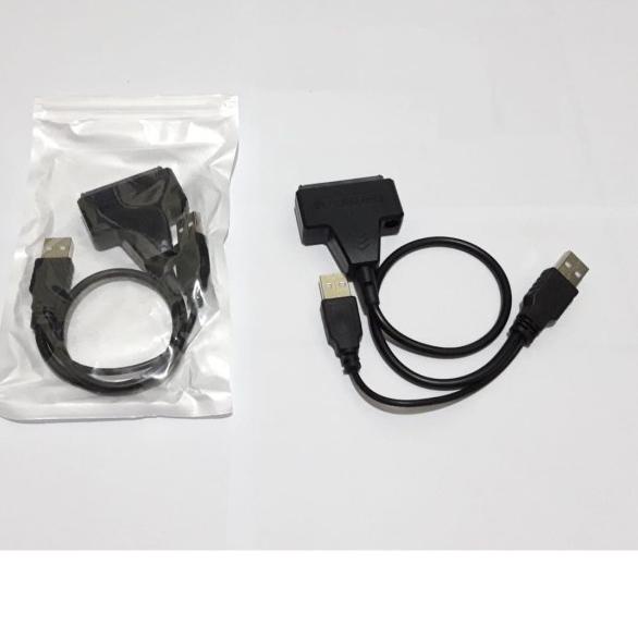 Kabel USB 2.0 Cabang to Sata + adaptor 12V 2A