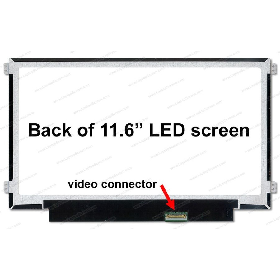 LCD 11.6 SLIM 30 PIN KANAN KIRI ACER ASPIRE E3-111 E3-112 ES1-111 ES1-131 LED 11.6&quot; 30 PIN SLIM