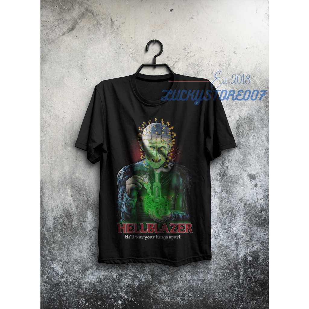 Kaos Distro HELLBLAZER FULL PRINT | KAOS PREMIUM HIGH QUALITY | KAOS DISTRO PRIA WANITA | KAOS BOOTL