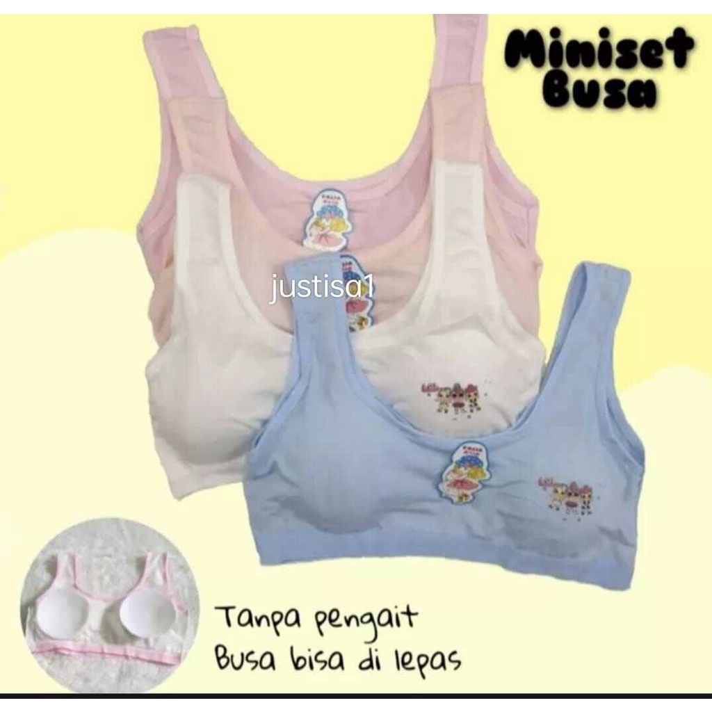 3 PCS MINISET BUSA ANAK SD SMP MINISET BUSA ANAK REMAJA