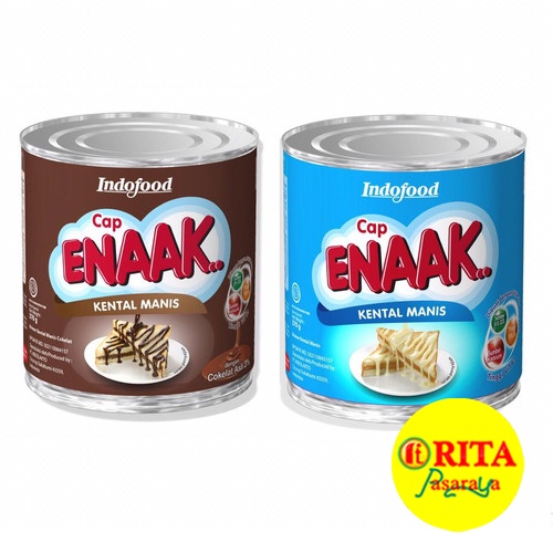 

Cap Enaak Kental Manis Kaleng 370 Gr
