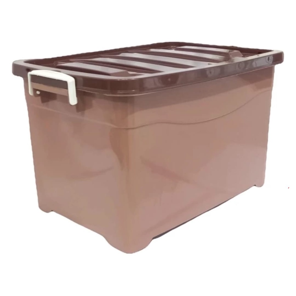 Container Box jumbo 70 Liter Storage Box + Roda/Container Box Plastik/Box Container- GOJEK/GRAB