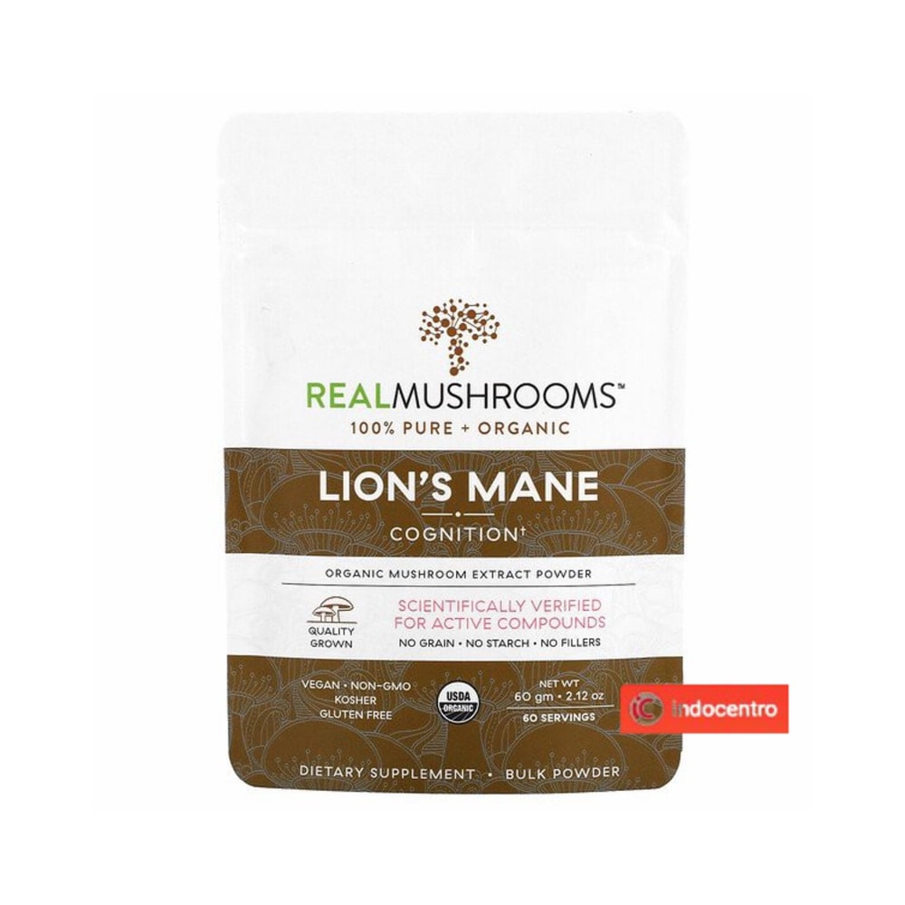 Lion s Mane RealMushrooms Cognition Bulk Powder 60 g