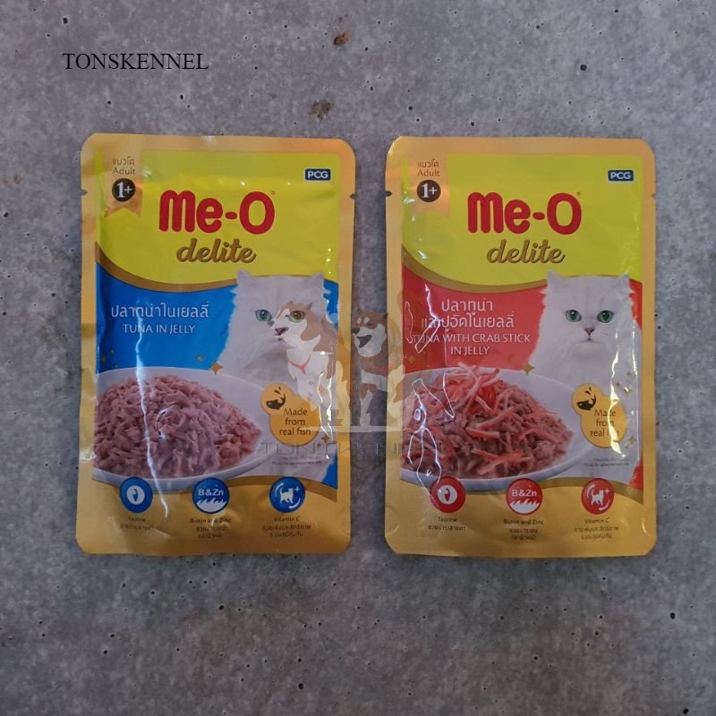 Meo Pouch 80g - Makanan Kucing Basah Me-O Sachet Wet food