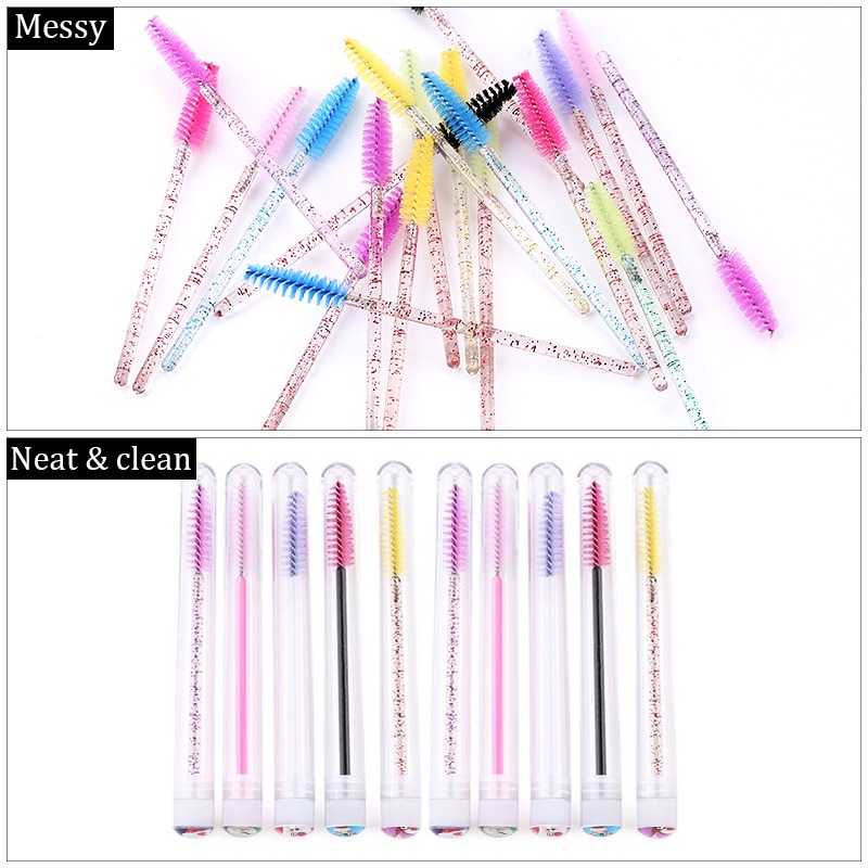 Brush Makeup Alis / Bulu Mata Sekali Pakai Tahan Debu