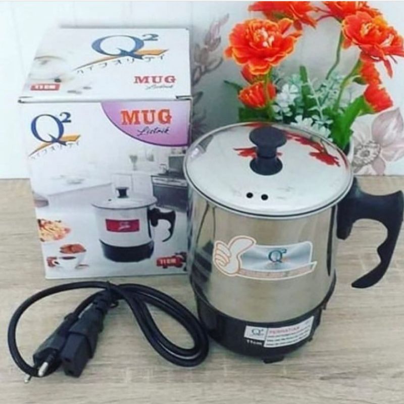 Mug Listrik Teko Listrik Pemanas Listrik Stainless