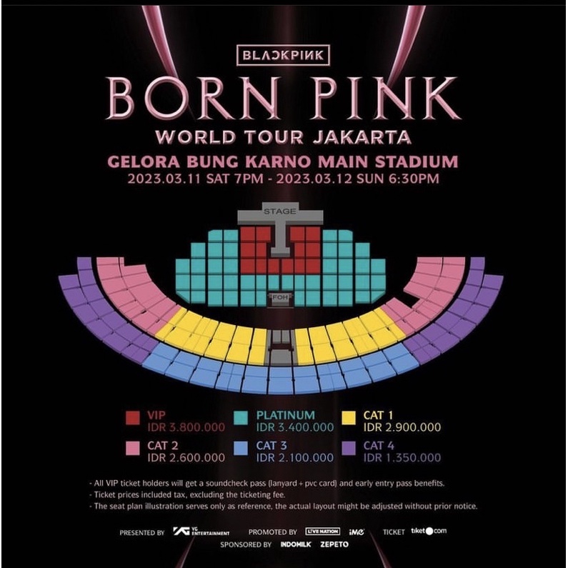 TIKET KONSER BLACKPINK CAT 2