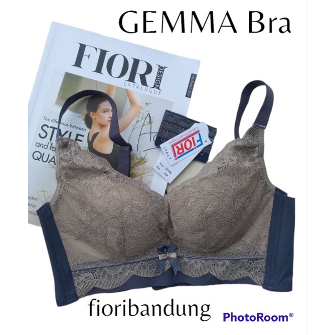 PROMO - FIORI Bra GEMMA | Bra ¾ Cup Tanpa Kawat Busa Tebal | Bra Kait 4
