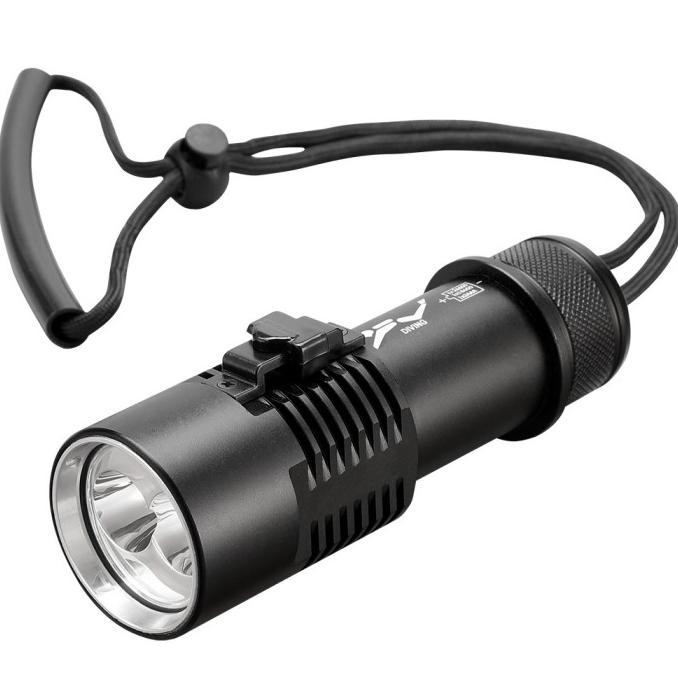 Senter Xhp70.2 Led Super Terang Anti Air Ipx8 Untuk Diving / Rating