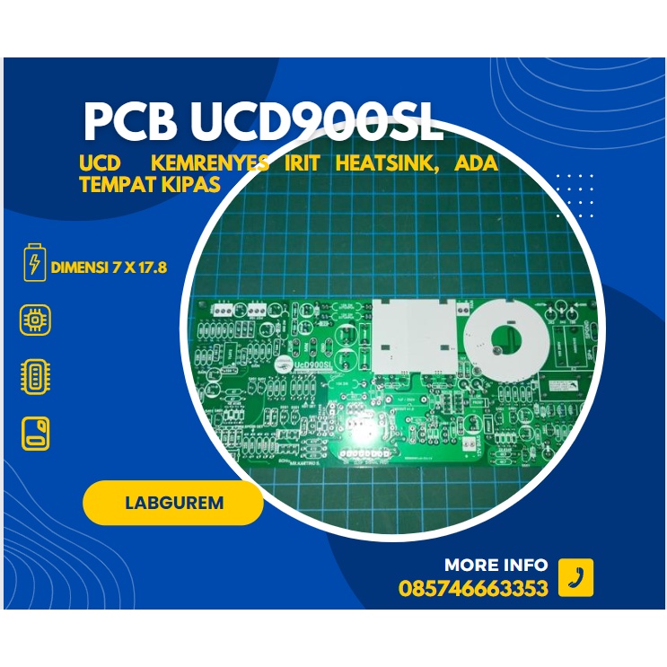 PCB CLASS D UCD UCD900SL