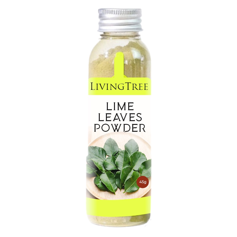 Daun Jeruk 45gr Bubuk /  Lime Powder 100% Original LivingTree