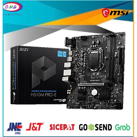 MSI H510M-PRO E (LGA1200, H510, DDR4, USB3.2, SATA3)