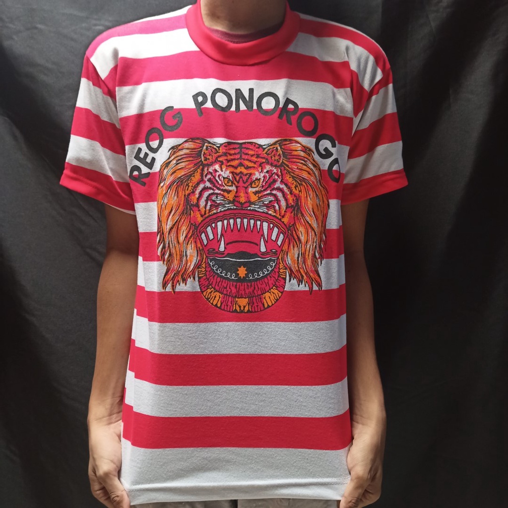 [Termurah] Kaos Reog Ponorogo Dewasa Asli | Kaos Reog Ponorogo | Baju Reog Khas Ponorogo | Kaos Jara