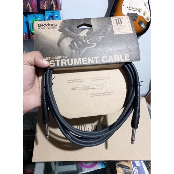 KABEL GITAR DADDARIO PLANET WAVES ORIGINAL D'ADDARIO PW CGT PW CGTRA