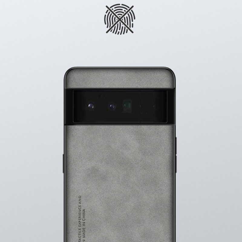 Zzz Untuk Pixel6 /7 6A 6/7Pro Fashion Kulit Domba Lembut Fleksibel Pelindung TPU Karet Shockproof Ponsel Kasus